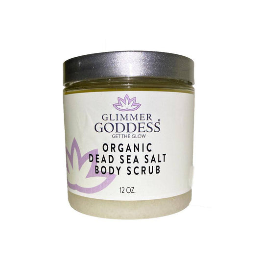 Organic Dead Sea Salt Body Scrub – Exfoliates, Detoxifies & Firms Skin